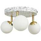 BHS gold ceiling light 38cm diameter - British product