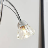 BHS Sagitarius floor lamp silver, imported from the UK