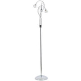 BHS Sagitarius floor lamp silver, imported from the UK