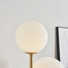 BHS Fleur 3 Light Gold Floor Lamp - British product