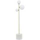 BHS Fleur 3 Light Gold Floor Lamp - British product