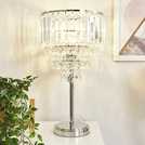 BHS Monroe silver table lamp - British product