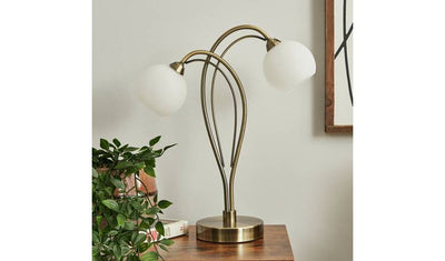 BHS Acacia Messing Bordlampe