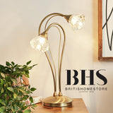 BHS Sagitarius Brass Table Lamp - British product
