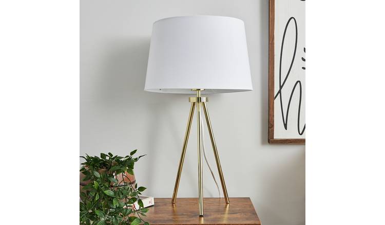 BHS Louisa Large Brass Table Lamp - British product