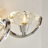 BHS Scorpio Silver glass wall light 36cm diameter - British product