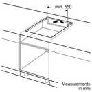 Bosch Series 2 induction hob 59.2 x 52.2 cm - British product
