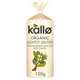 Kallo Organic Thick Slightly Salted Rice Cakes   130g GOODS M&S   