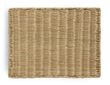 Habitat Scallop Woven Tray natural 40x30x7cm, UK version
