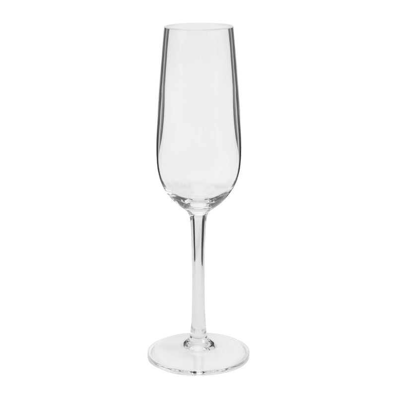 Plastic prosecco glasses pack of 4, imported from the UK