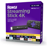 Roku 4K HDR streaming stick media player, UK version