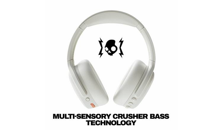 Skullcandy Crusher ANC 2 Sensory Bass Headphones Off White (British brand)