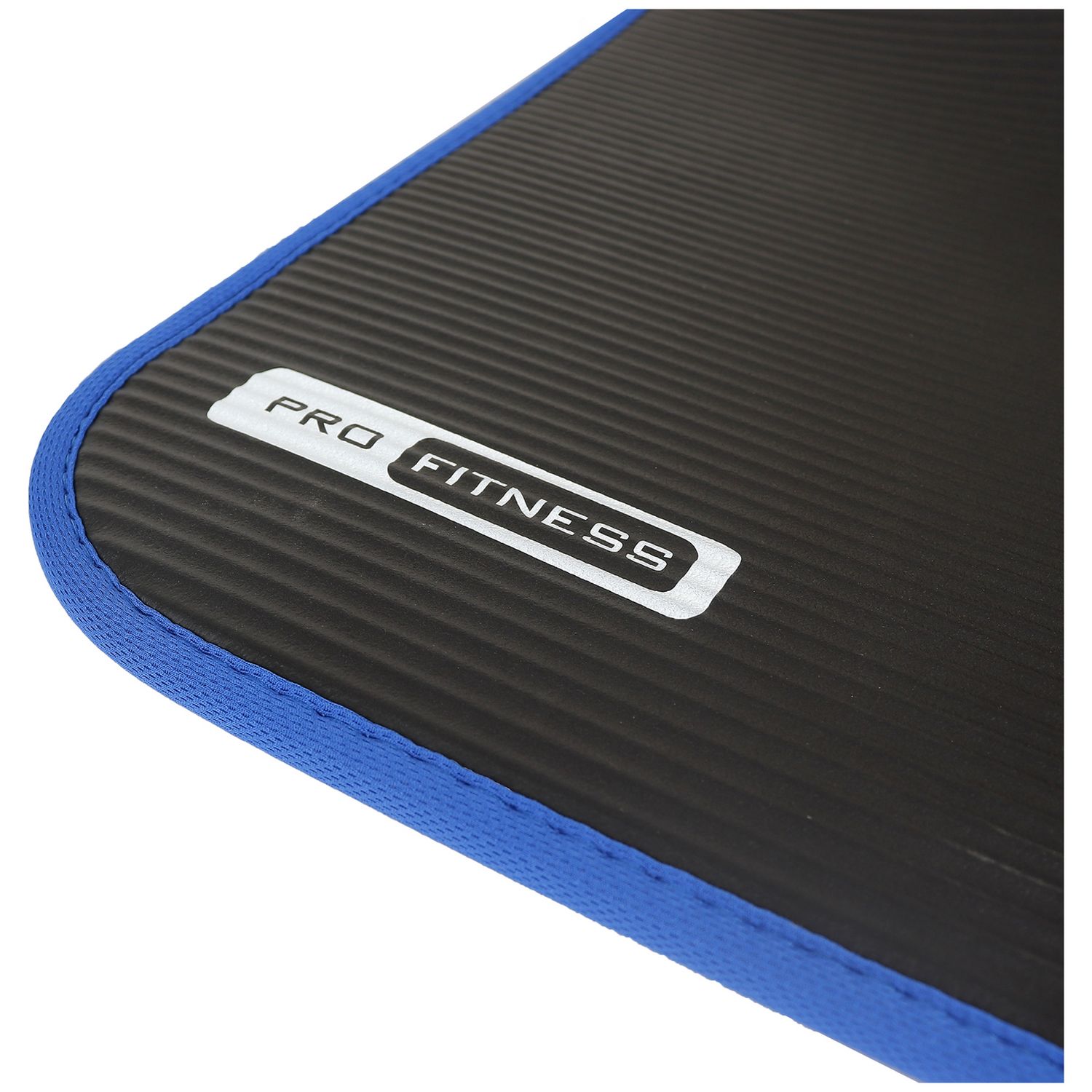 Pro Fitness 10mm NBR yoga exercise mat black, UK version