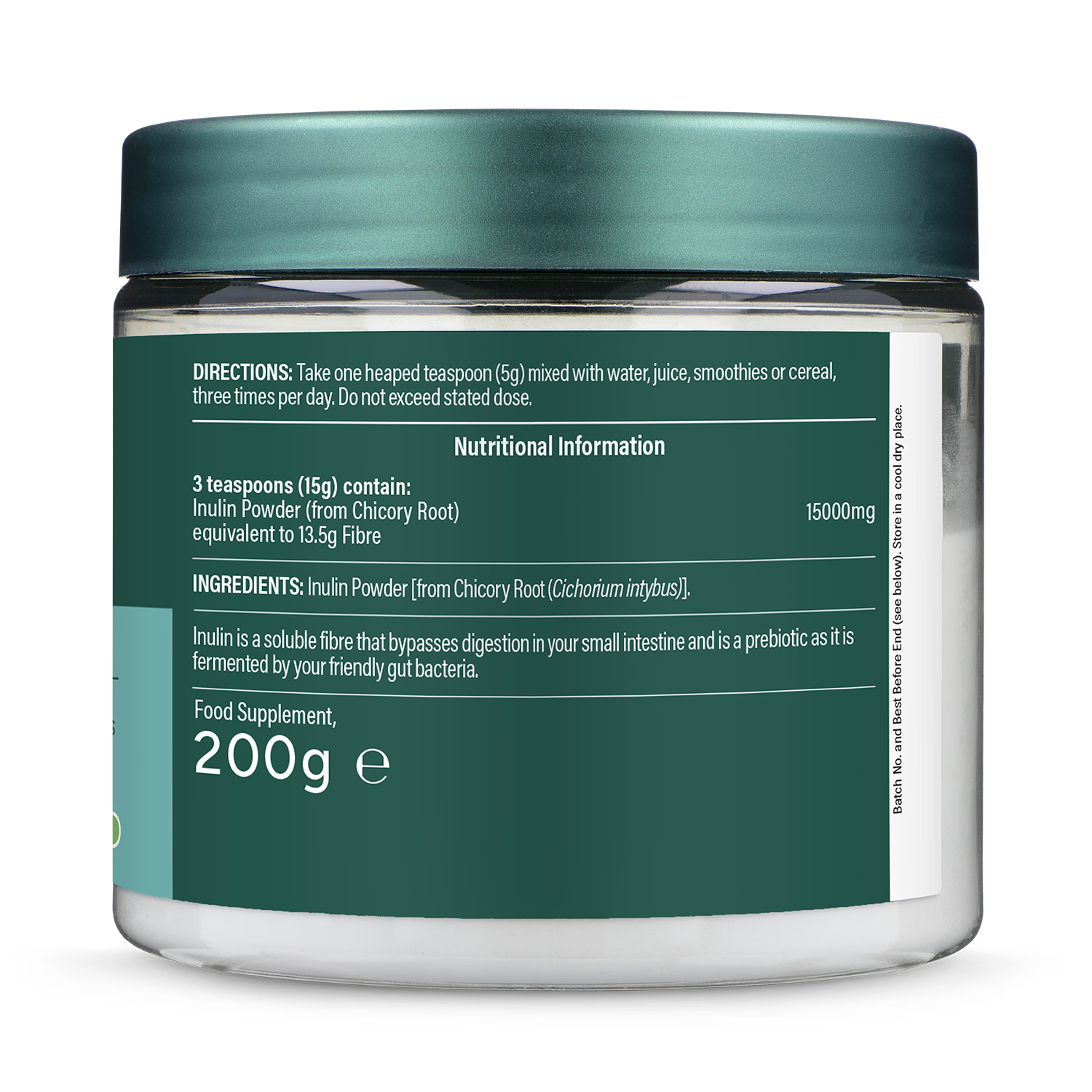 Holland & Barrett Natural Inulin Powder 200g , UK version