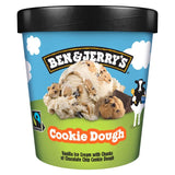 Ben & Jerry's Cookie Dough Vanilla Ice Cream Tub    465ml GOODS M&S   