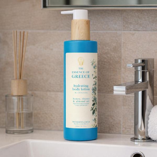 Wanderflower hydrating body lotion 240ml, UK version