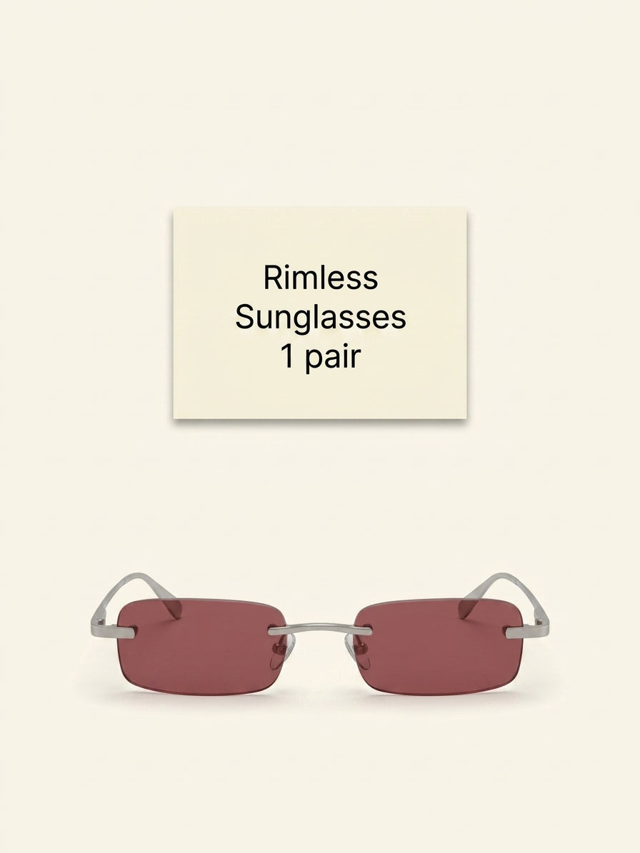 Gucci GG1808S rectangle metal sunglasses 52mm, imported from the UK