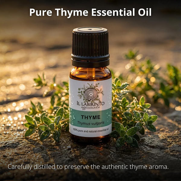 Il Labirinto Officinale organic thyme essential oil, UK version