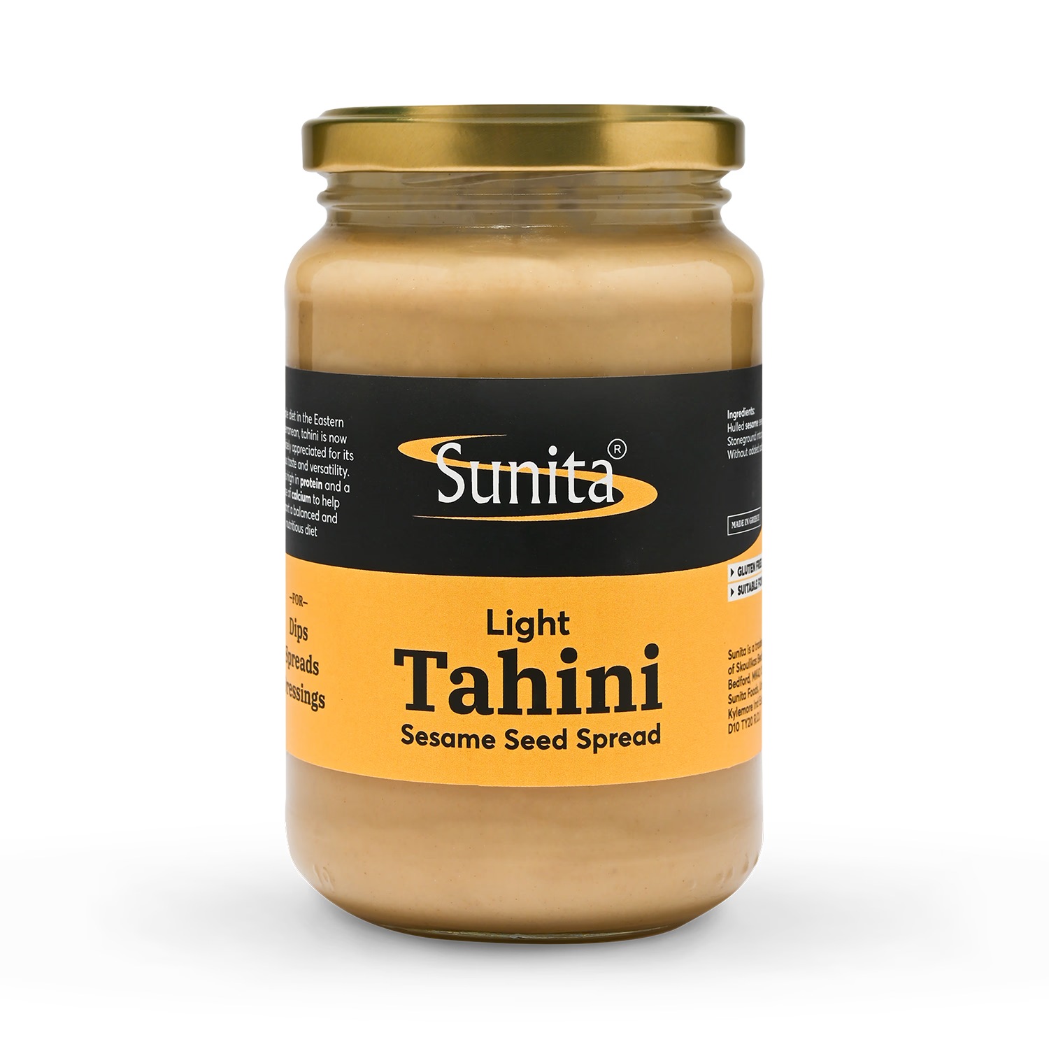 Sunita Light Tahini Creamed Sesame 340g - British product