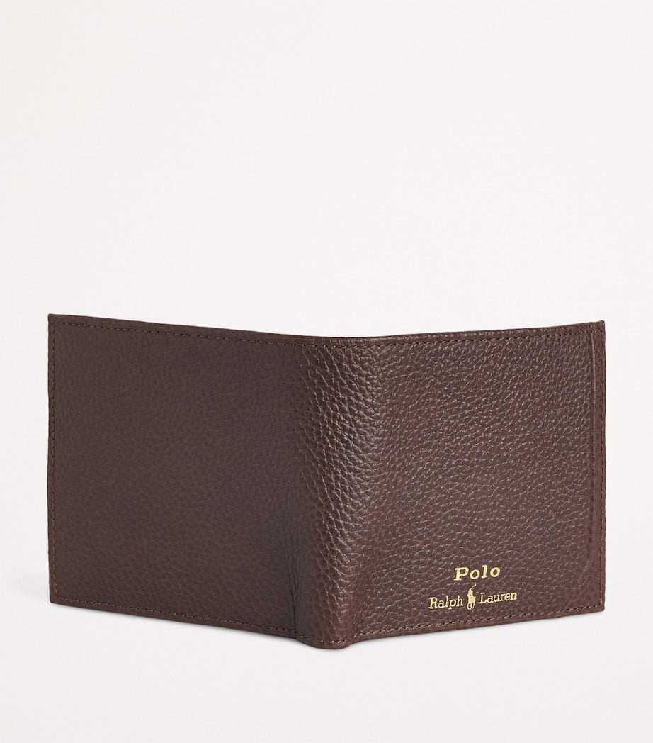 Polo Ralph Lauren leather bifold wallet - British product
