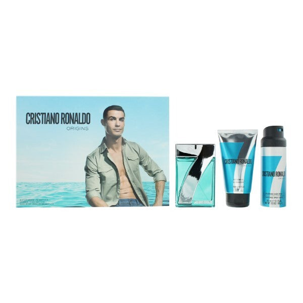 Cristiano Ronaldo Origins fragrance gift set 100ml - British product