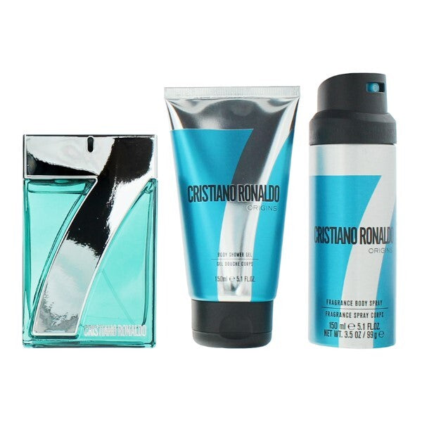 Cristiano Ronaldo Origins fragrance gift set 100ml - British product
