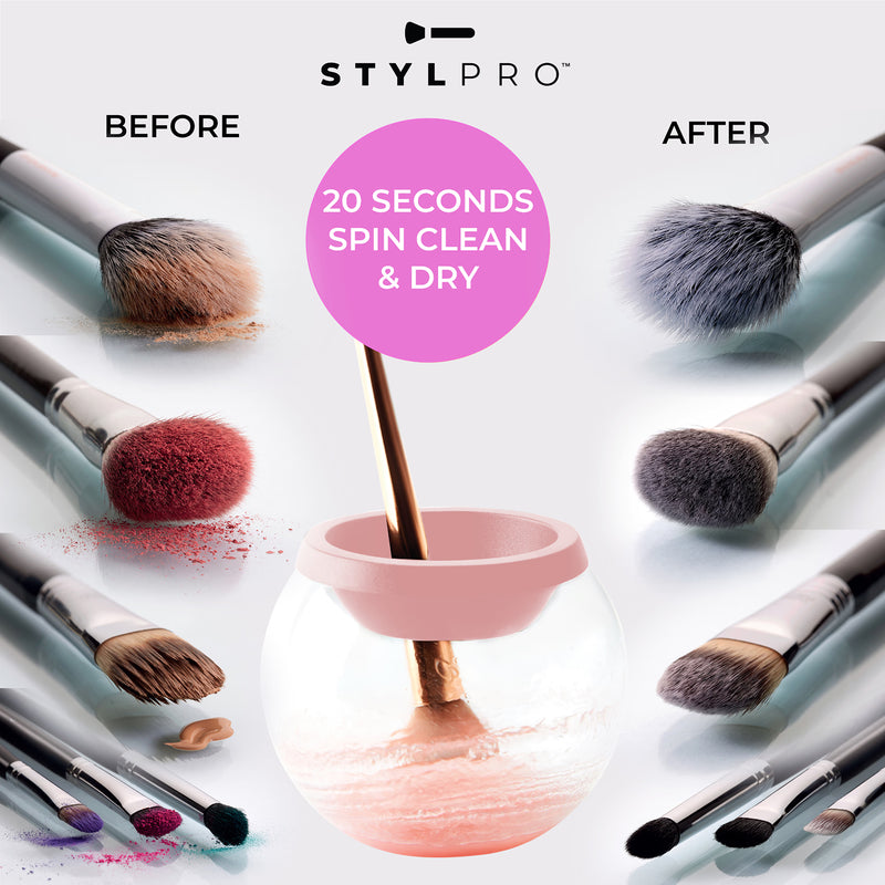 Stylpro Makeup Brush Cleaner Gift Set, imported from the UK