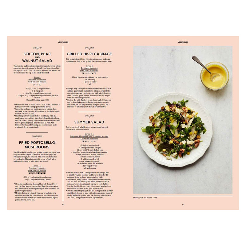 The British Cookbook hardback by Ben Mervis, imported from the UK