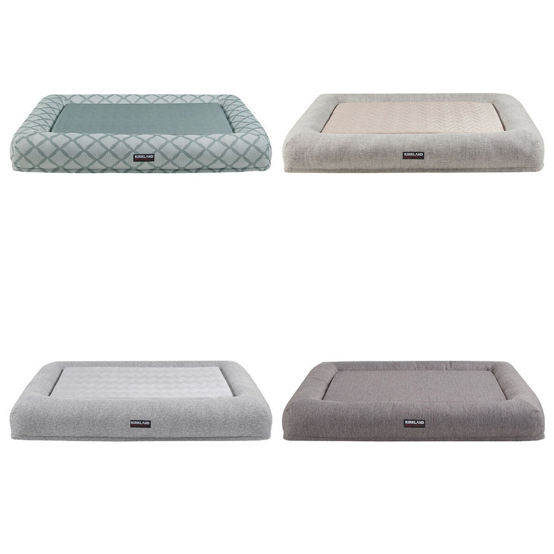 Kirkland Signature 2-in-1 bolster pet bed (British brand)