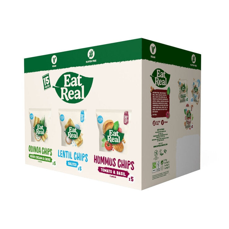 Eat Real Vielfaltspaket 15 Packungen
