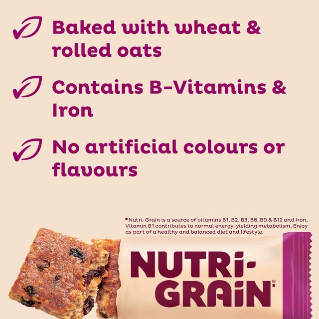 Kellogg's Nutri-Grain Elevenses Bars Raisin Bakes   6 per pack GOODS M&S   