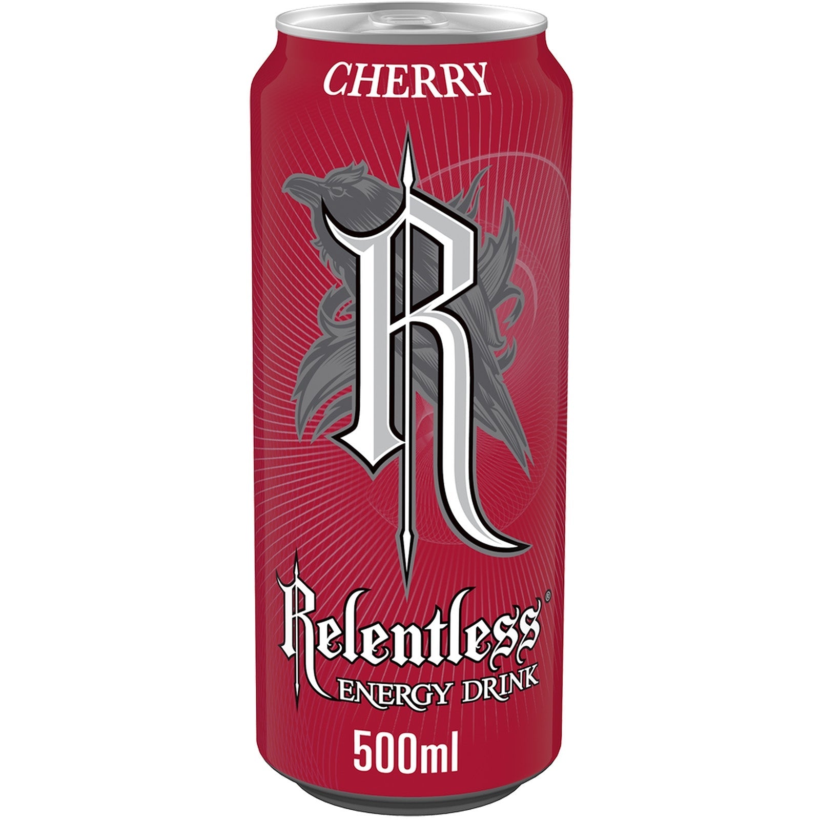 Relentless cherry energy drink 12 x 500ml, imported from the UK