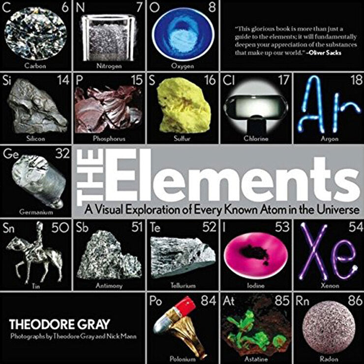 Theodore Gray chemistry books trilogy (British brand)