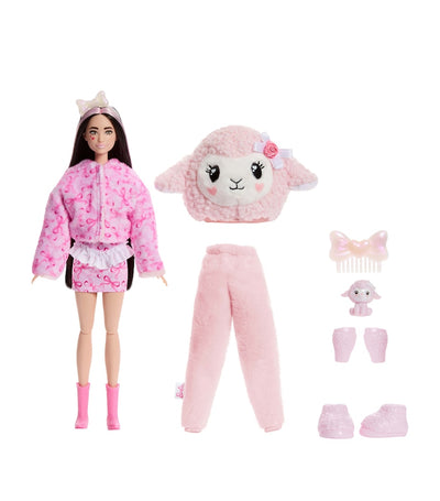 Harrods Barbie Cutie Reveal Pink Lamb Doll- Buy online at McGrocer