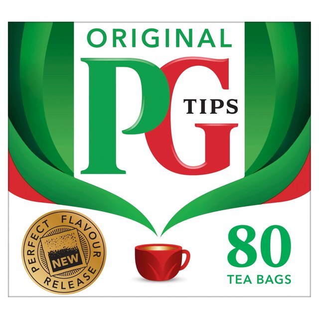 PG Tips Original Biodegradable Black Tea Bags   80 per pack GOODS M&S   