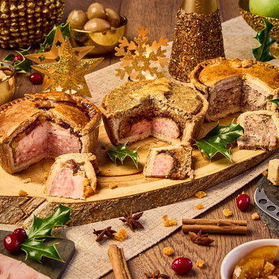 Toppings Pies Pies de porc de Noël 3 x 450g