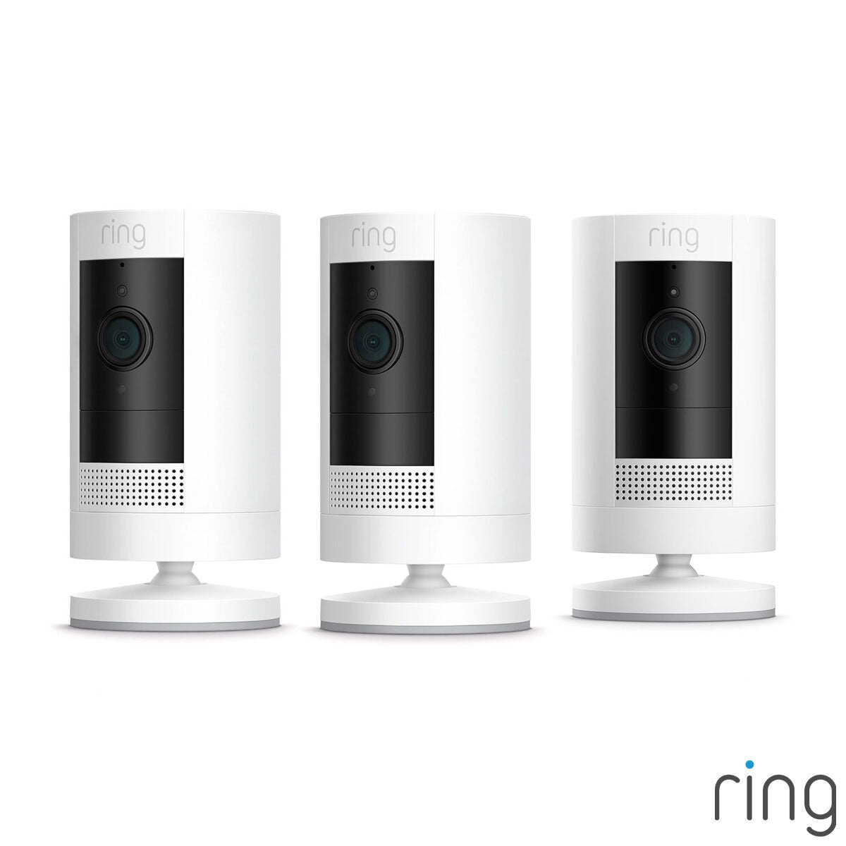 Ring Battery Stick Up Cam 3 Pack in White GOODS Costco UK