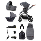 Silver Cross Wave Lunar Pushchair with Ultimate Pack GOODS Boots   