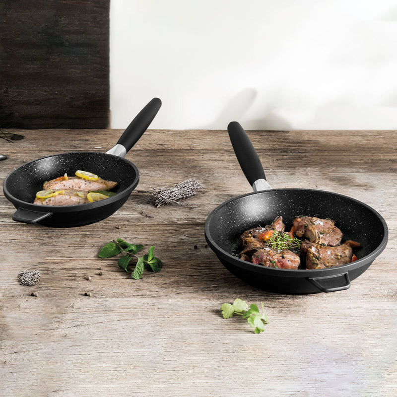 BergHOFF Eurocast 3 piece non-stick frying pan set (British brand)