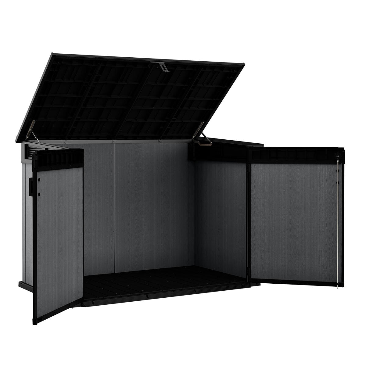 Keter Cortina Mega Store 6ft 3" x 3ft 7" (1.9 x 1.1m) Horizontal 2,020 Litre Storage Shed GOODS Costco UK