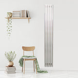 Ultraheat Imperium chrome radiator steel two sizes, imported from the UK