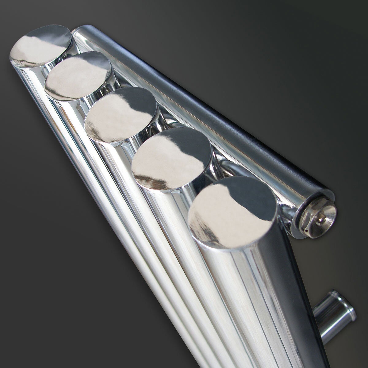 Ultraheat Imperium chrome radiator steel two sizes, imported from the UK
