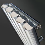 Ultraheat Imperium chrome radiator steel two sizes, imported from the UK