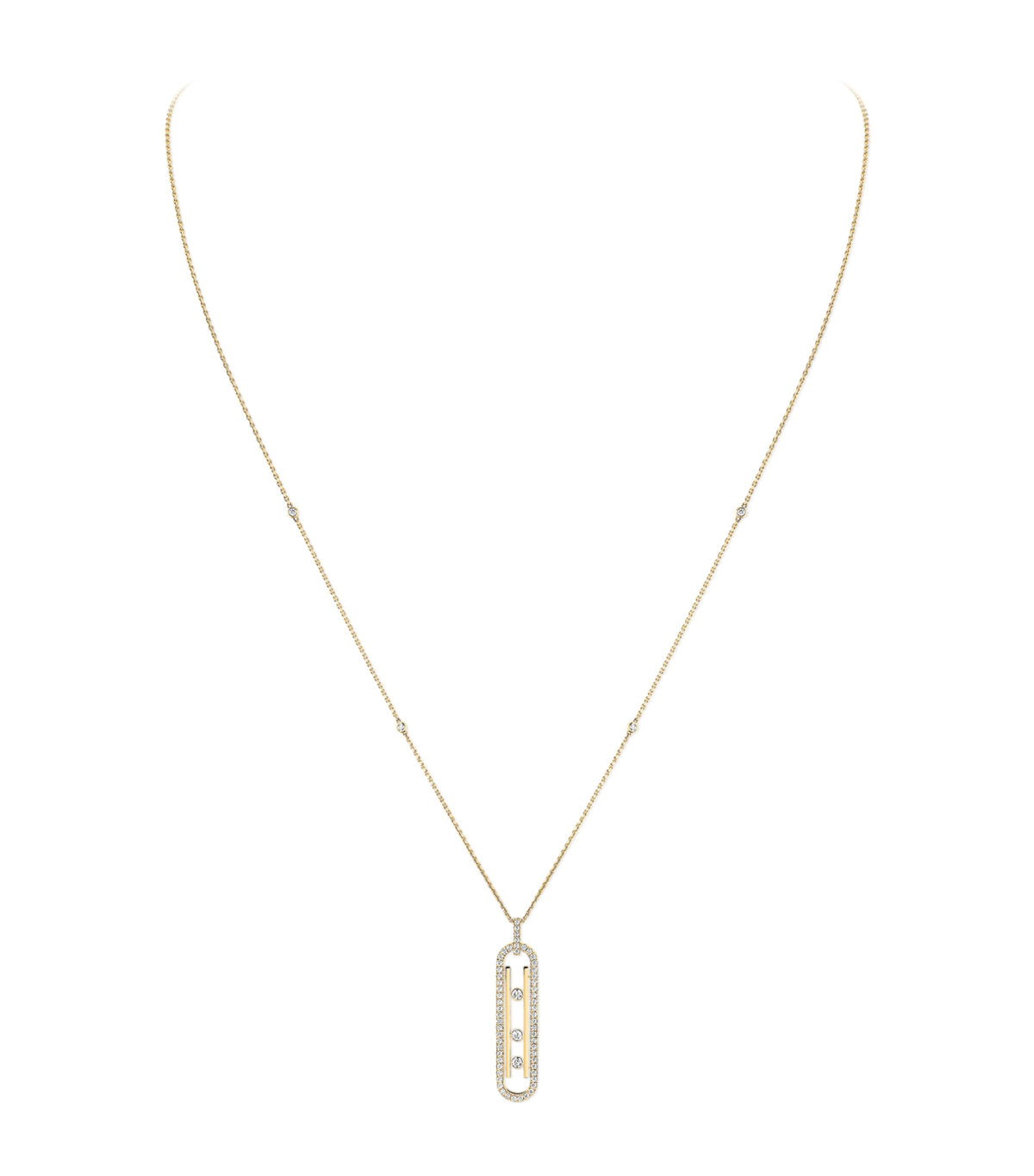 Messika Move 10th Birthday necklace 0.70ct (British brand)
