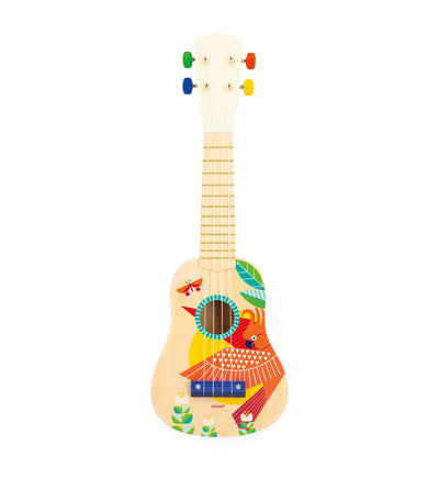 Harrods Janod Wooden Ukulele Toy Musical Instrument- Buy online at McGrocer