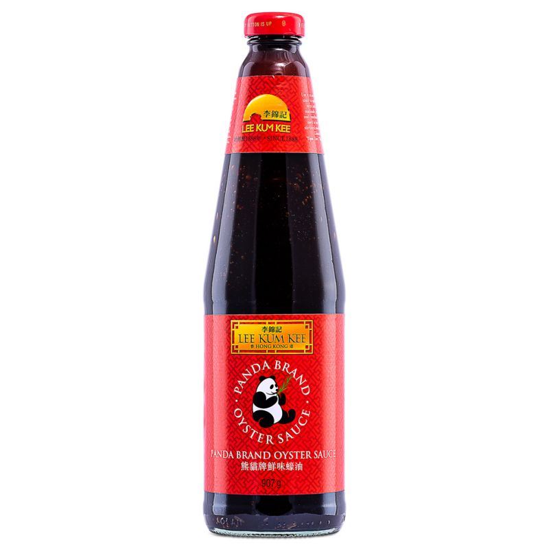 Lee Kum Kee Panda Brand oyster sauce large size (British brand)