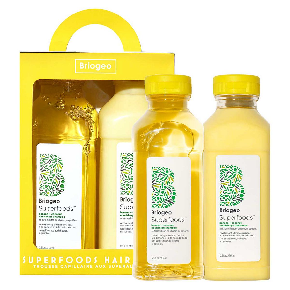 Briogeo Superfoods™ Banana + Coconut Nourishing Shampoo + Conditioner Duo for Dry Hair GOODS Boots   