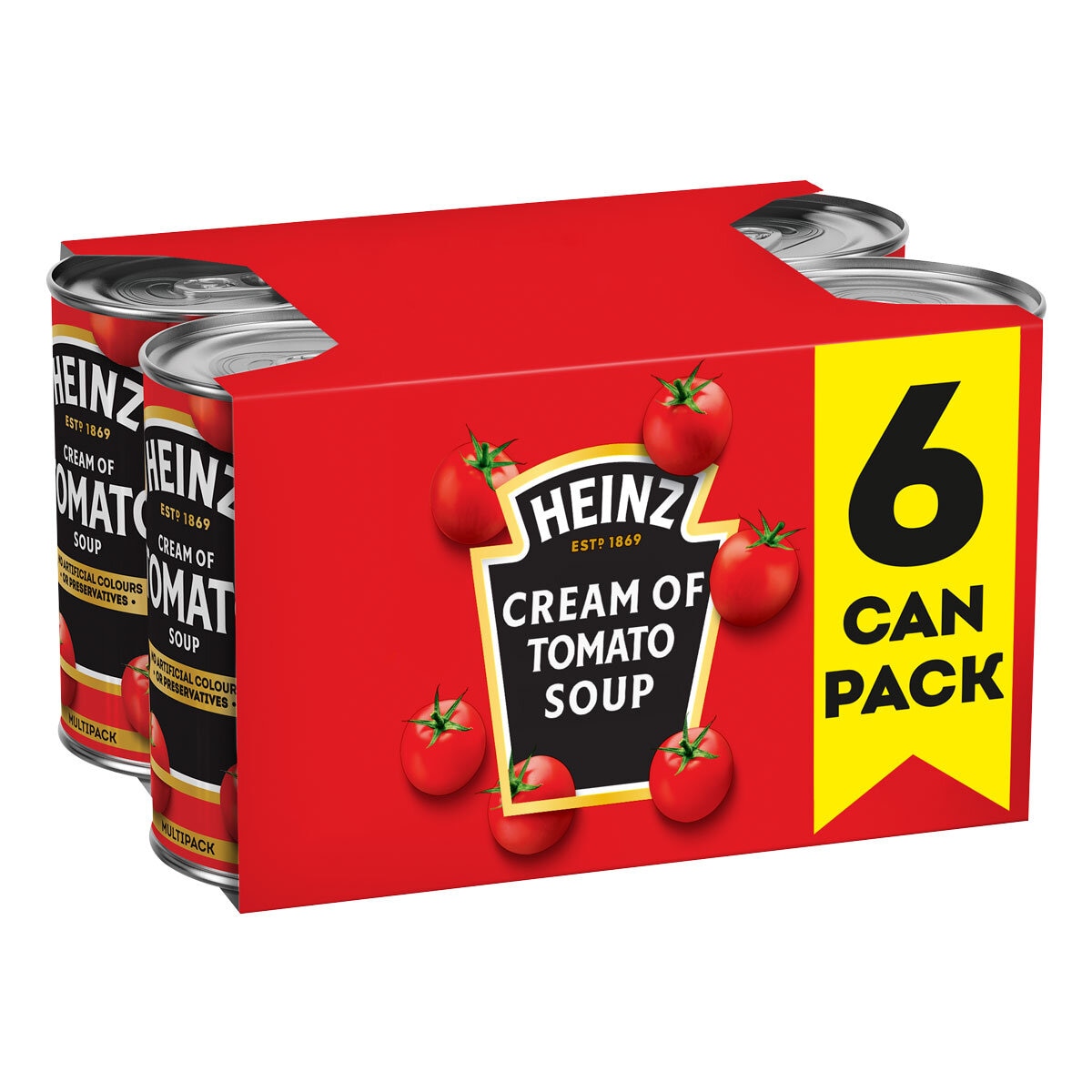 Heinz Cream of Tomato Soup, 4 x 6 x 400g GOODS Costco UK