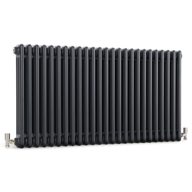 Ultraheat anthracite 3 column radiator 600mm - British product