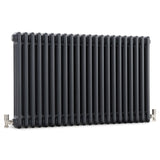Ultraheat anthracite 3 column radiator four sizes (British brand)